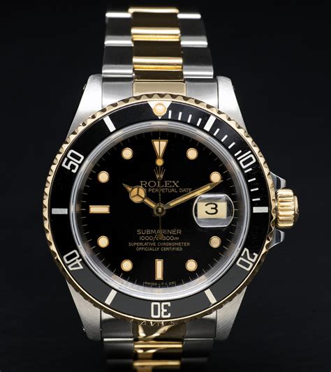 rolex submariner acero y oro|rolex submariner oro amarillo.